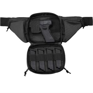 NWT Conceal Carry Tactical Fanny Pack One Size Fits Most Black Military Surplus